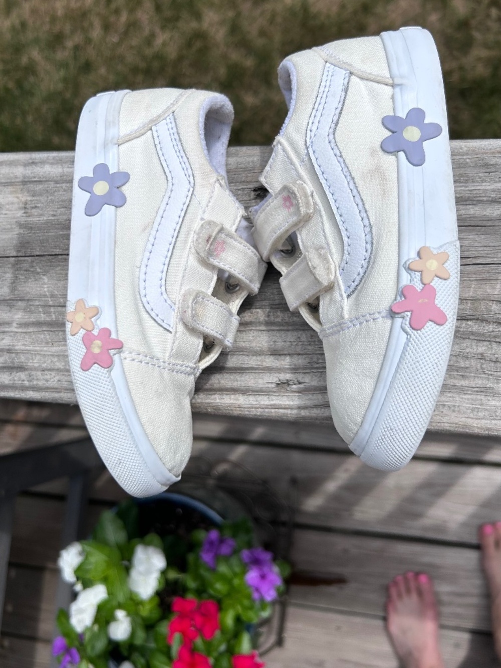 Vans velcro sneakers toddler 10